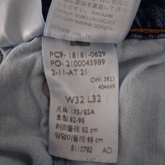 Levi Strauss & Co 541 Jeans Mens 32x32 Blue Denim Athletic Fit Stretch Casual - Picture 5 of 12